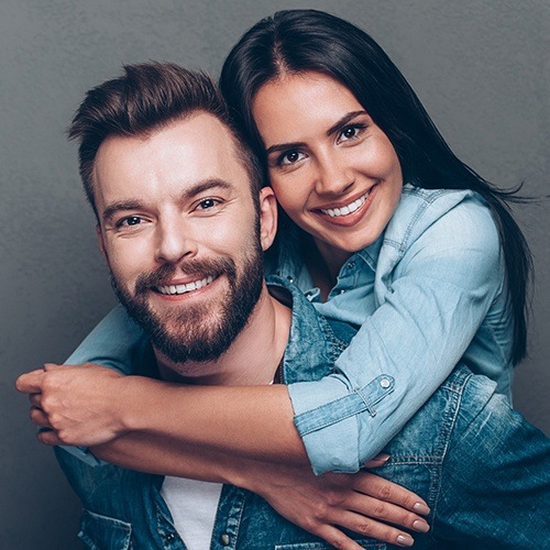 Happy smiling couple